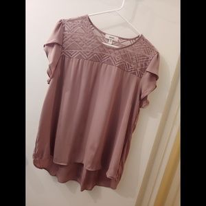 top/blouse - tan